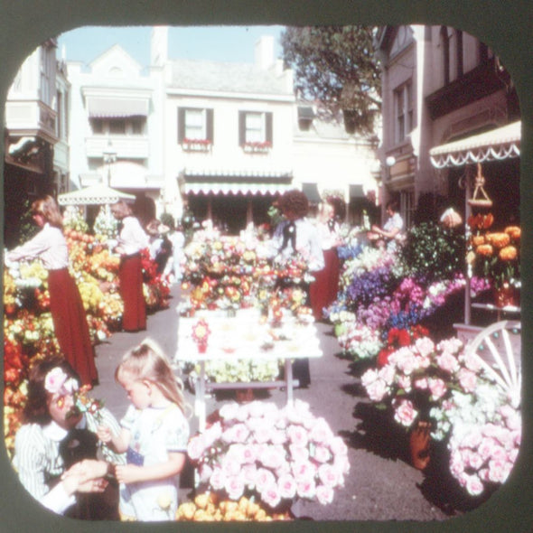 Main Street - Disneyland - View-Master 3 Reel Packet - vintage PKT 3Dstereo 