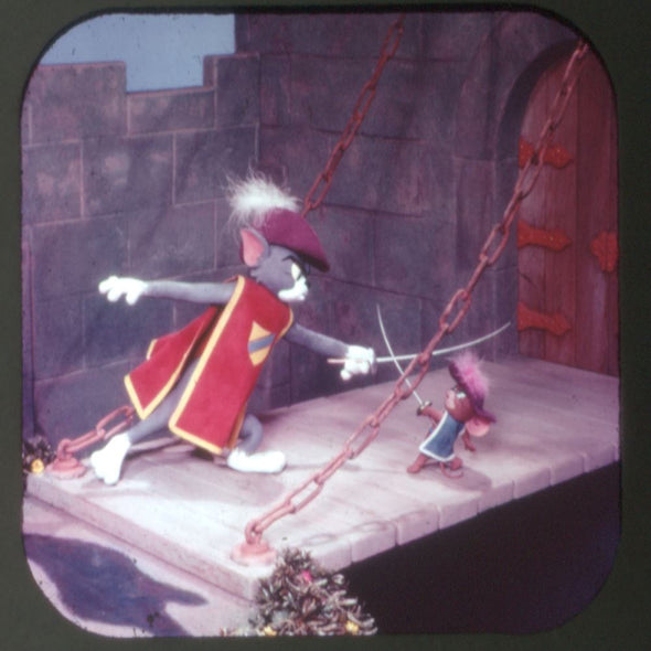DALIA - Tom and Jerry - Droopy Spike and Tyke - View-Master 3 Reel Packet - vintage - B511-E-BG1 Packet 3dstereo 