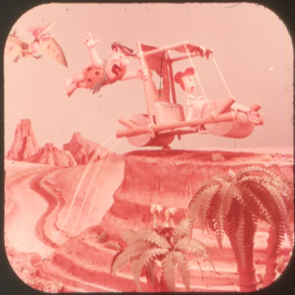 Los Picapiedra ( The Flintstones) - View-Master 3 Reel Packet - vintage PKT 3Dstereo 