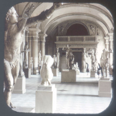 6 ANDREW - Famous Sculpture - Louvre Paris - View-Master 3 Reel Packet - vintage - C178-S5 Packet 3Dstereo 