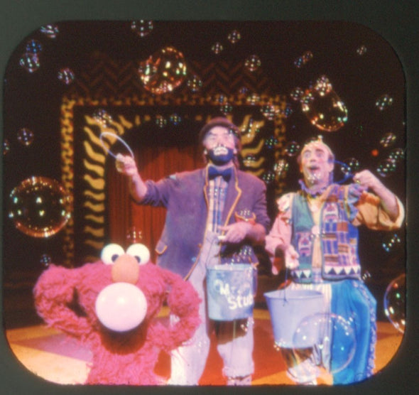 Sesame Street Circus Fun - View-Master 3 reel set - vintage WKT 3Dstereo 
