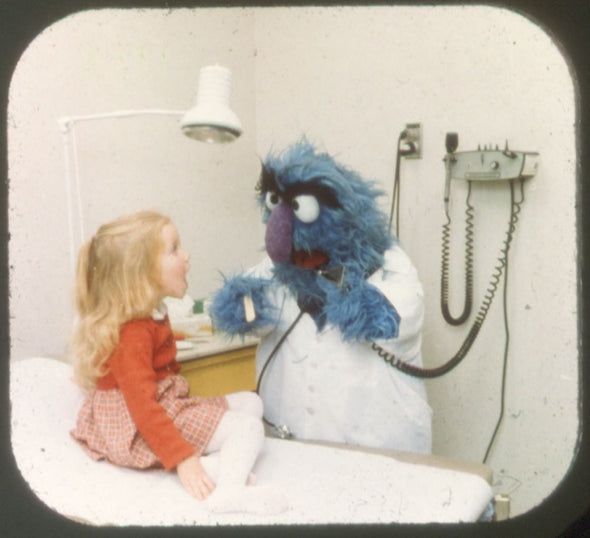 Sesame Street - People in Your Neighborhood - View-Master 3 Reel Set - Vintage FKT 3Dstereo 