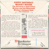 11 ANDREW - Happy Birthday Mickey Mouse - View-Master 3 Reel Economy Packet - vintage - J29-G6 Packet 3Dstereo 