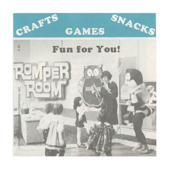 Romper Room - View-Master 3 Reel Economy Packet - vintage - K20-G6 Packet 3Dstereo 