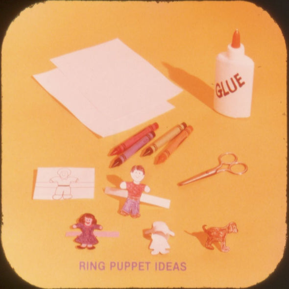 Romper Room - View-Master 3 Reel Economy Packet - vintage - K20-G6 Packet 3Dstereo 