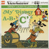  My Disney ABC - View-Master Vintage 3 Reel Packet - vintage - (K7-G6) Packet 3Dstereo 