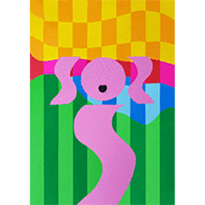 Scream - Flicker Lenticular Postcard Greeting Card - NEW Post Cards 3dstereo 