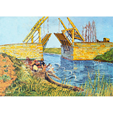 Van Gogh Bridge - Flicker Lenticular Postcard Greeting Card - NEW Post Cards 3dstereo 