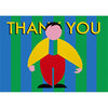 Thank you - Flicker Lenticular Postcard Greeting Card - NEW Post Cards 3dstereo 