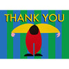 Thank you - Flicker Lenticular Postcard Greeting Card - NEW Post Cards 3dstereo 