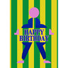 Happy Birthday - Pop - Flicker Lenticular Postcard Greeting Card - NEW Post Cards 3dstereo 