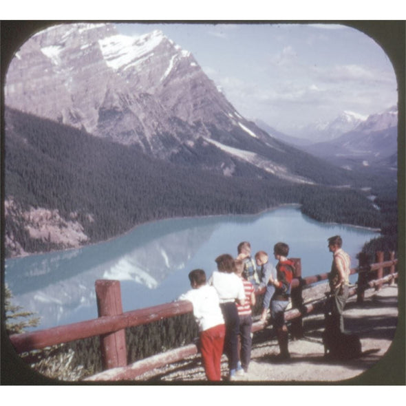Lake Louise - View-Master 3 Reel Packet - 1970's view - vintage - (PKT-A007-G3A) PKT 3Dstereo.com 