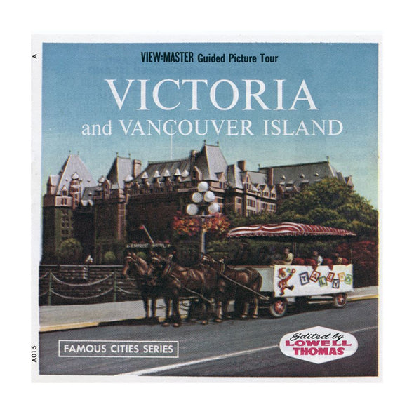 5 ANDREW - Victoria and Vancouver Island B.C - View-Master 3 Reel Packet - vintage - A015-G1A Packet 3dstereo 