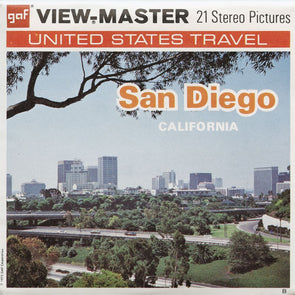 5 ANDREW - San Diego California - View-Master 3 Reel Packet - 1975 - vintage - A198-G3A Packet 3dstereo 