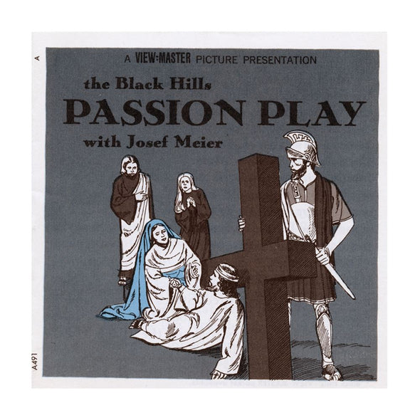 5 ANDREW - Black Hills Passion Play - View-Master 3 Reel Packet - vintage - A491-G1A Packet 3dstereo 