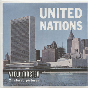 5 ANDREW - United Nations - View-Master 3 Reel Packet - vintage - A651-S5 Packet 3dstereo 