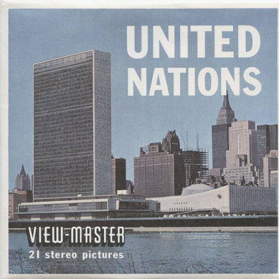 5 ANDREW - United Nations - View-Master 3 Reel Packet - vintage - A651-S5 Packet 3dstereo 