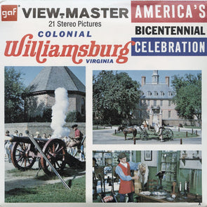 5 ANDREW - Colonial Williamsburg - View-Master 3 Reel Packet - vintage - A813-G3A Packet 3dstereo 