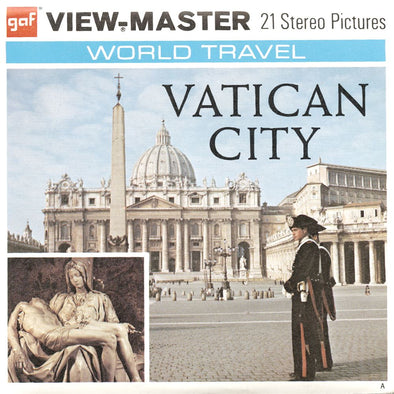 5 ANDREW - Vatican City - View-Master 3 Reel Packet - vintage - B178-G3A Packet 3dstereo 