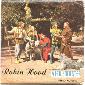 5 ANDREW - Robin Hood - View-Master 3 Reel Packet - 1956 - vintage - B378-BS5 Packet 3dstereo 