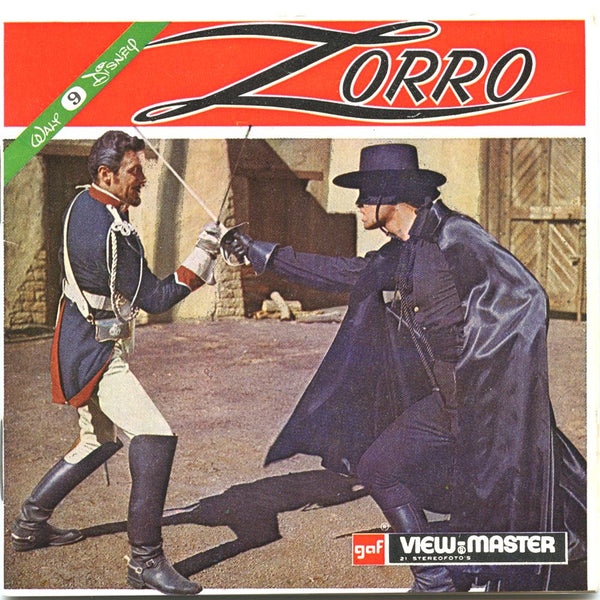 Zorro - View-Master 3 Reel Packet - vintage - B469N-BG3 – 3Dstereo.com