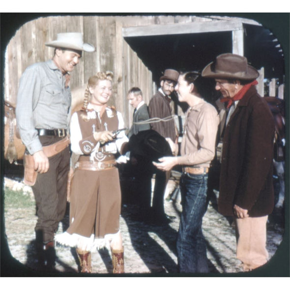5 ANDREW - Annie Oakley in Indian Waterhole - View-Master 3 Reel Packet - vintage - B470-S6A Packet 3dstereo 