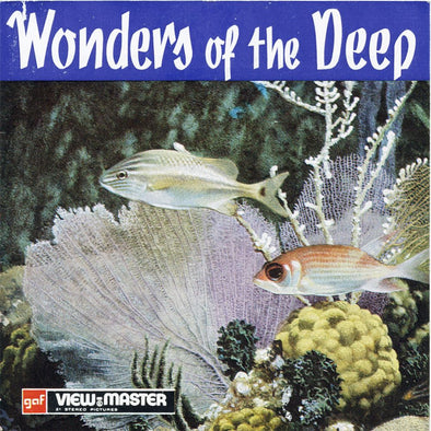 5 ANDREW - Wonder of the Deep - View-Master 3 Reel Packet - vintage - B612E-BG3 Packet 3dstereo 