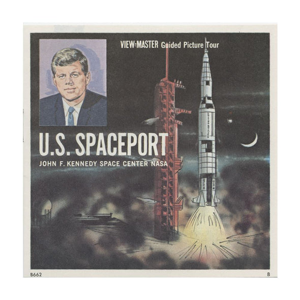 5 ANDREW - U.S. Spaceport - View-Master 3 Reel Packet - vintage - B662-G1B Packet 3dstereo 