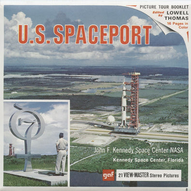 5 ANDREW - U.S. Spaceport - View-Master 3 Reel Packet - vintage - B662-G1B Packet 3dstereo 