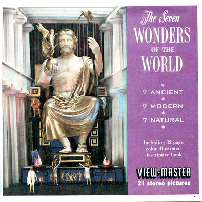5 ANDREW - Seven Wonders of the World - View-Master 3 Reel Packet - 1962 - vintage - B901-S5 Packet 3dstereo 
