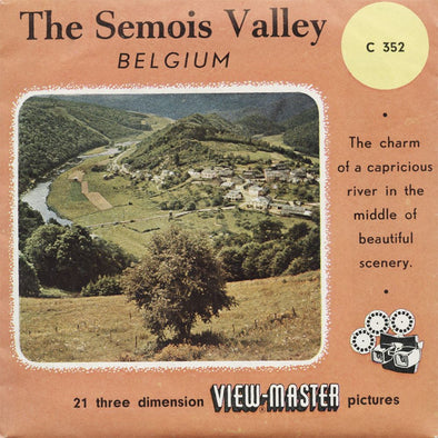 5 ANDREW - The Semois Valley - Belgium - View-Master 3 Reel Packet - vintage - C352-BS4 Packet 3dstereo 