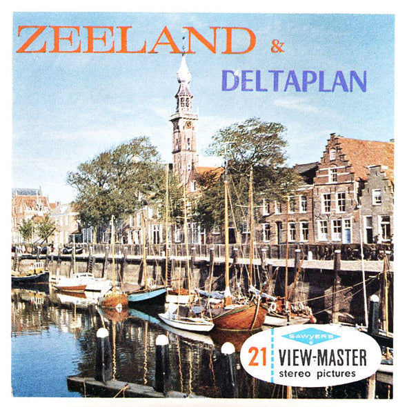 5 ANDREW - Zeeland and Deltaplan - View-Master 3 Reel Packet - vintage - C393E-BS6 Packet 3dstereo 