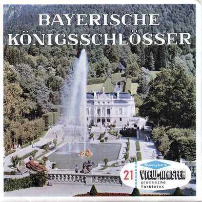5 ANDREW - Bayerische Königsschlösser - View-Master 3 Reel Packet - vintage - C422D-BS6 Packet 3dstereo 
