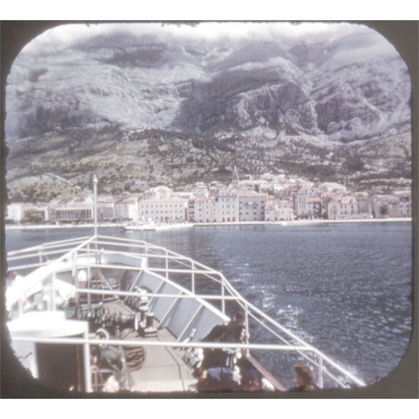 Coast of Dalmatia - View-Master 3 Reel Packet - 1950s views - vintage - (PKT-C680-BS4) Packet 3dstereo 