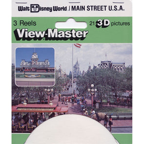 5 ANDREW - Main Street U.S.A - View-Master 3 Reel Set on Card - vintage - 3017 VBP 3dstereo 