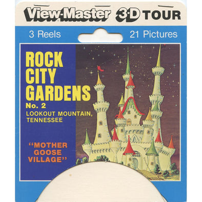 5 ANDREW - Rock City Gardens No2 - View-Master 3 Reel Set on Card - 1964 - vintage - 5182 VBP 3dstereo 