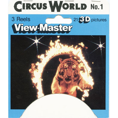 4 ANDREW - Circus World No1 - View-Master 3 Reel Set on Card - 1985 - vintage - 5335 VBP 3dstereo 
