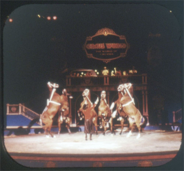 4 ANDREW - Circus World No1 - View-Master 3 Reel Set on Card - 1985 - vintage - 5335 VBP 3dstereo 