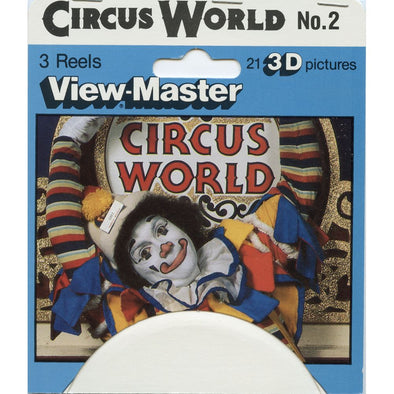 4 ANDREW - Circus World No2 - View-Master 3 Reel Set on Card - vintage - 5336 VBP 3dstereo 