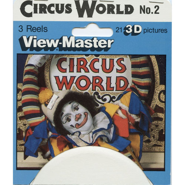 Circus World No.2 - View-Master 3 Reel Set on Card - (VBP-5336) –