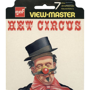 4 ANDREW - Het Circus - View-Master Single Reel on Card - vintage - BB770-4N VBP 3dstereo 