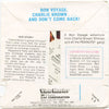 9 ANDREW - Bon Voyage Charlie Brown - View-Master 3 Reel Economy Packet - vintage - L2-V2 Packet 3Dstereo 