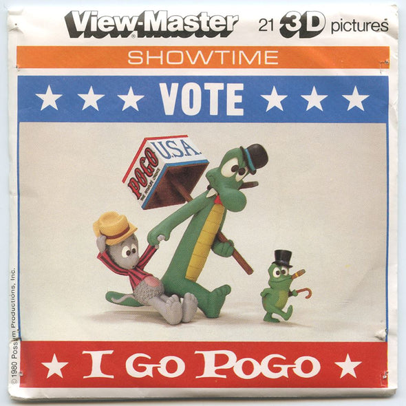 5 ANDREW - Vote - I Go Pogo - View-Master 3 Reel Packet - 1980 - vintage - L32-V1 Packet 3dstereo 