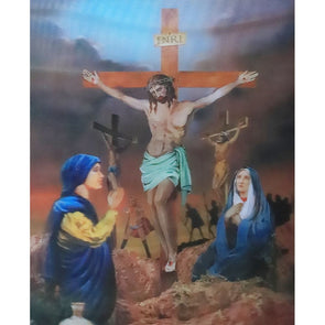 Crucifixion - 3D Lenticular Poster - 12x16 - New Poster 3dstereo 