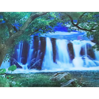 Waterfall - 3D Lenticular Poster - 12x16 Print - New Poster 3Dstereo 