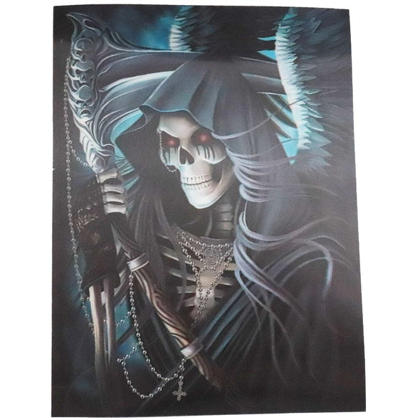 Grim Reaper Death Skeleton - 3D Lenticular Poster - 12x16 - NEW Poster 3Dstereo 