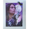 Wolf and Woman - 3D Lenticular Poster - 12x16 Print - New Poster 3Dstereo 