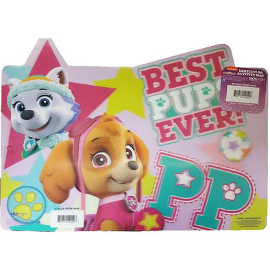 PAW PATROL - Everest and Skye - 11x17 3D Lenticular Place Mat - Posters Poster 3Dstereo 