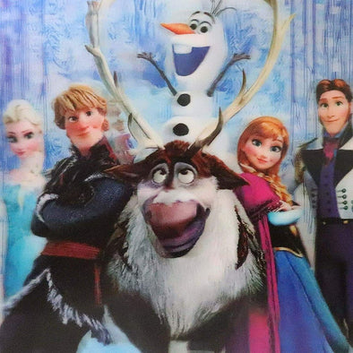 Frozen - 3D Lenticular Poster - 16 x 16 Print - New Poster 3Dstereo 