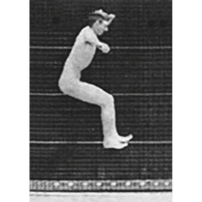 Muybridge - Man Jumping - Motion Postcard - Greeting Card - NEW Post Cards 3dstereo 